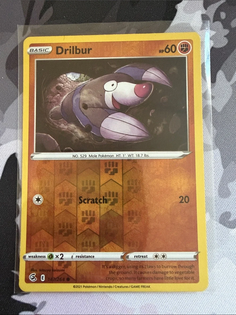 Drilbur & Excadrill Pokémon Evolution Card Lot Reverse Holo ⛏️ ✨5/$25✨